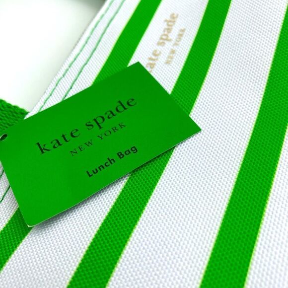NWT Kate Spade New York Breton Stripe Lunch Bag/Tote Bag - Picture 11 of 11